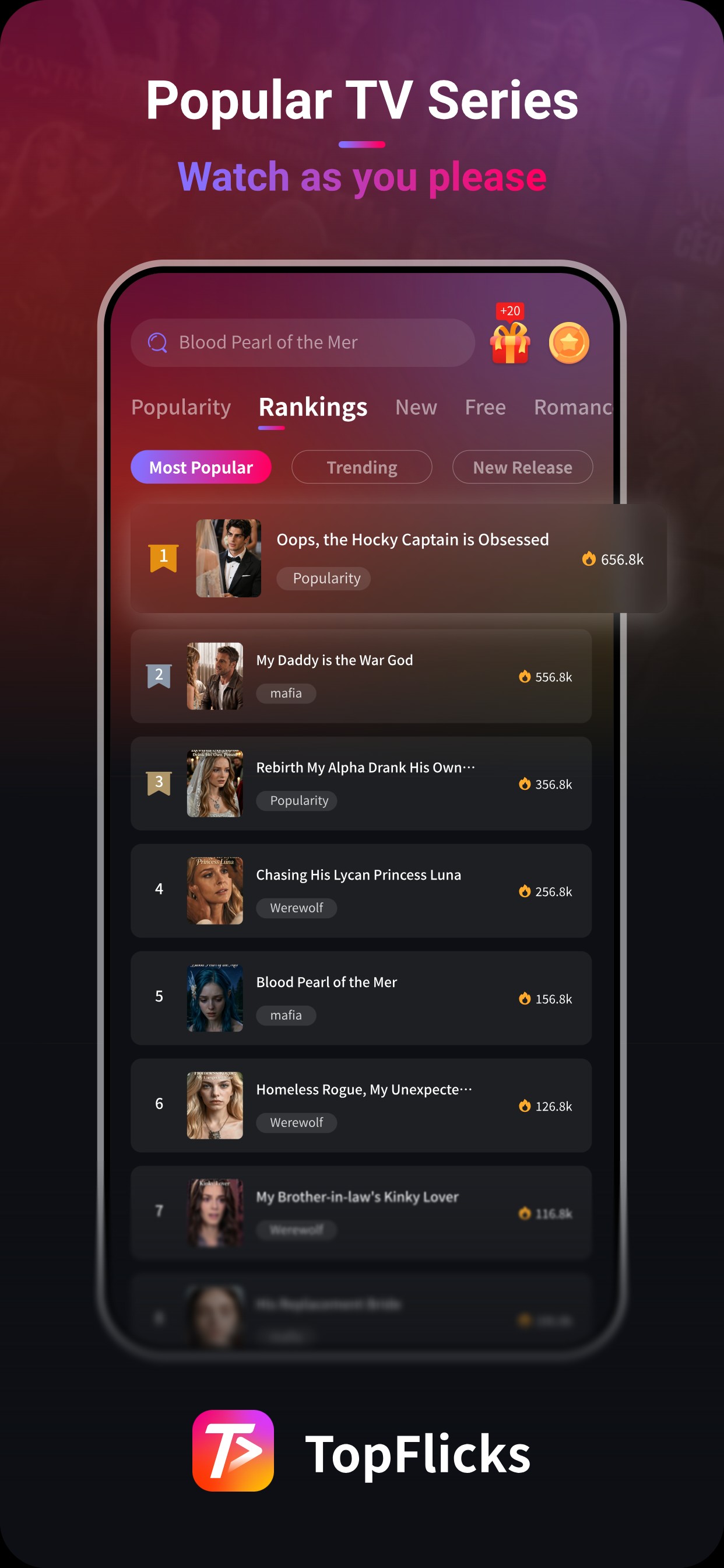 TopFlicks Screenshot 2
